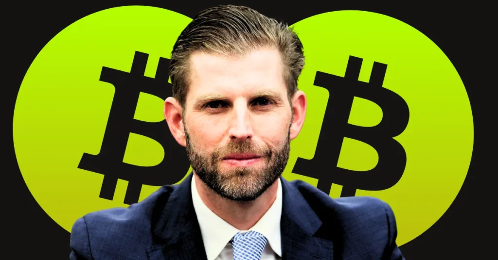 Eric Trump Predicts Bitcoin Will Hit $1 Million